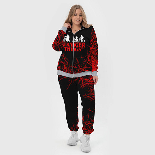 Женский костюм STRANGER THINGS / 3D-Меланж – фото 4