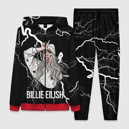 Женский костюм BILLIE EILISH / 3D-Красный – фото 1