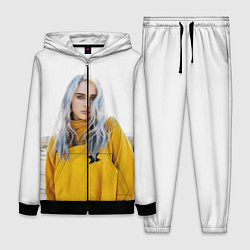 Женский 3D-костюм BILLIE EILISH, цвет: 3D-черный