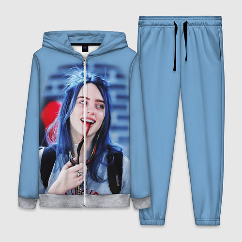 Женский костюм BILLIE EILISH / 3D-Меланж – фото 1