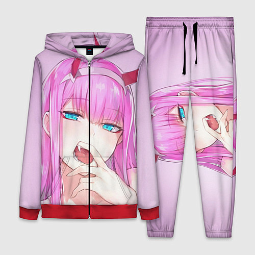 Женский костюм Ahegao / 3D-Красный – фото 1