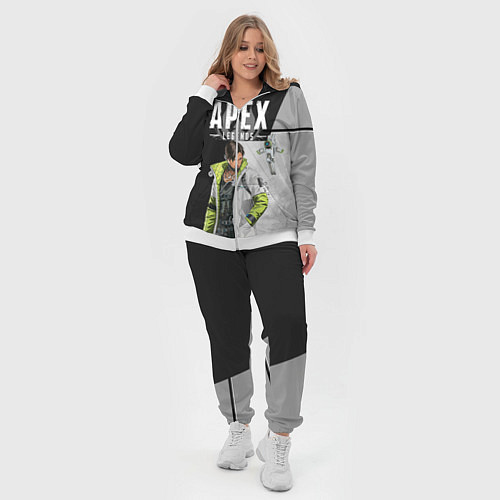 Женский костюм Apex Legends / 3D-Белый – фото 4