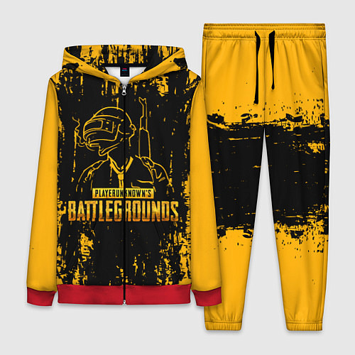 Женский костюм PUBG / 3D-Красный – фото 1