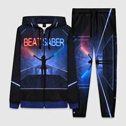 Женский 3D-костюм Beat Saber, цвет: 3D-синий