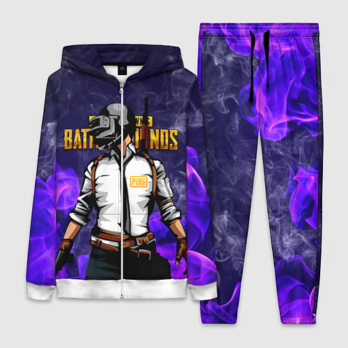 Женский костюм PUBG / 3D-Белый – фото 1