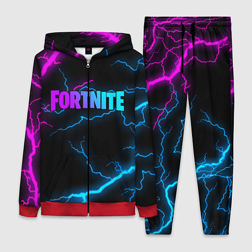 Женский костюм FORTNITE / 3D-Красный – фото 1