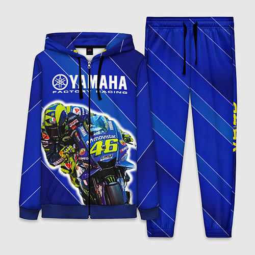 Женский костюм Valentino Rossi / 3D-Синий – фото 1