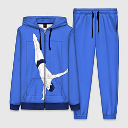 Женский 3D-костюм Dive, цвет: 3D-синий