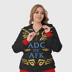 Женский 3D-костюм ADC of AFK, цвет: 3D-красный — фото 2