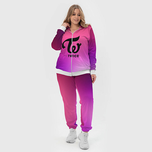 Женский костюм TWICE / 3D-Белый – фото 4