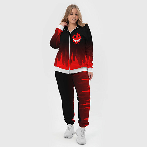 Женский костюм GURREN LAGANN / 3D-Белый – фото 4