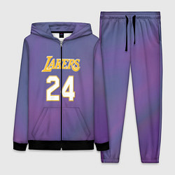 Женский 3D-костюм Los Angeles Lakers Kobe Brya, цвет: 3D-черный