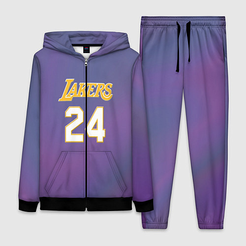 Женский костюм Los Angeles Lakers Kobe Brya / 3D-Черный – фото 1