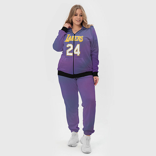 Женский костюм Los Angeles Lakers Kobe Brya / 3D-Черный – фото 4
