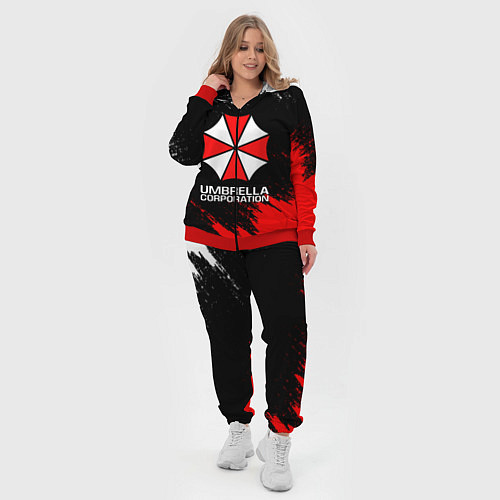 Женский костюм UMBRELLA CORP / 3D-Красный – фото 4