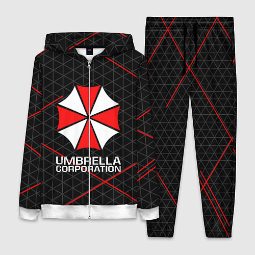 Женский костюм UMBRELLA CORP / 3D-Белый – фото 1