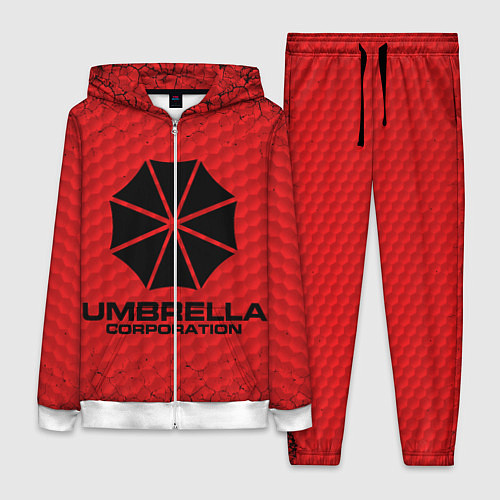 Женский костюм Umbrella Corporation / 3D-Белый – фото 1