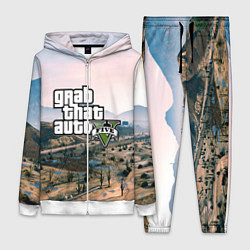 Женский 3D-костюм Grand Theft Auto 5, цвет: 3D-белый