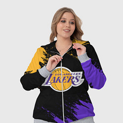 Женский 3D-костюм LA LAKERS, цвет: 3D-меланж — фото 2