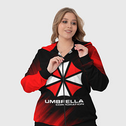 Женский 3D-костюм Umbrella Corporation, цвет: 3D-черный — фото 2