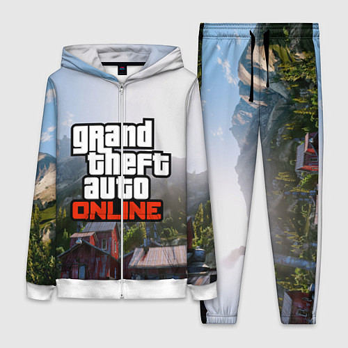 Женский костюм GTA Online / 3D-Белый – фото 1