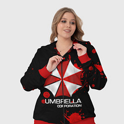 Женский 3D-костюм UMBRELLA CORP, цвет: 3D-красный — фото 2