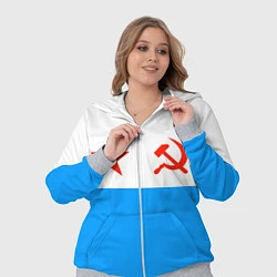 Женский 3D-костюм ВМФ СССР, цвет: 3D-меланж — фото 2