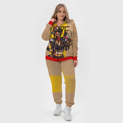 Женский костюм Моуз / 3D-Красный – фото 4