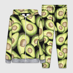 Женский костюм Avocado background