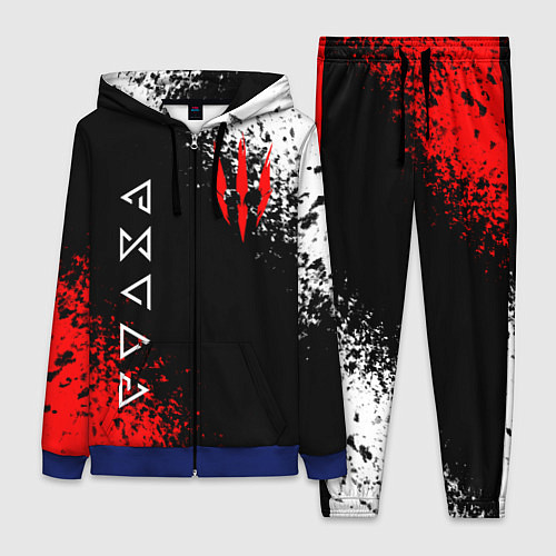 Женский костюм THE WITCHER / 3D-Синий – фото 1