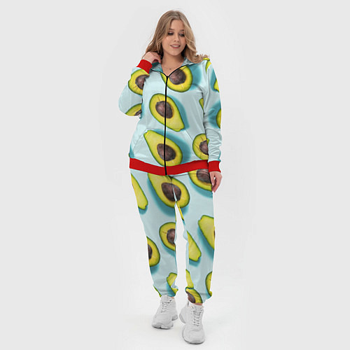 Женский костюм АВОКАДО / 3D-Красный – фото 4