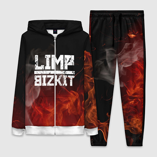 Женский костюм LIMP BIZKIT / 3D-Белый – фото 1