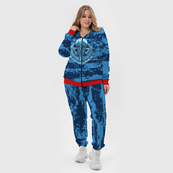 Женский 3D-костюм ВДВ СССР, цвет: 3D-красный — фото 2