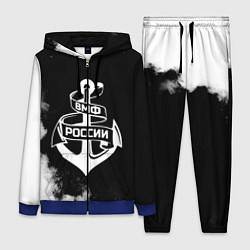 Женский 3D-костюм ВМФ России, цвет: 3D-синий