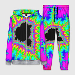 Женский костюм Фрактальная кислотная черная дыра - множество Манд