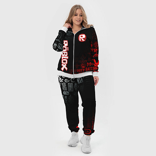 Женский костюм ROBLOX / 3D-Белый – фото 4