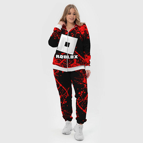 Женский костюм Roblox / 3D-Белый – фото 4
