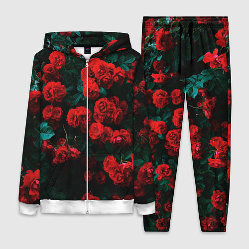 Женский костюм Розы / 3D-Белый – фото 1