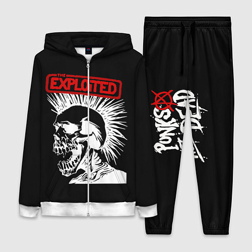 Женский костюм The Exploited / 3D-Белый – фото 1