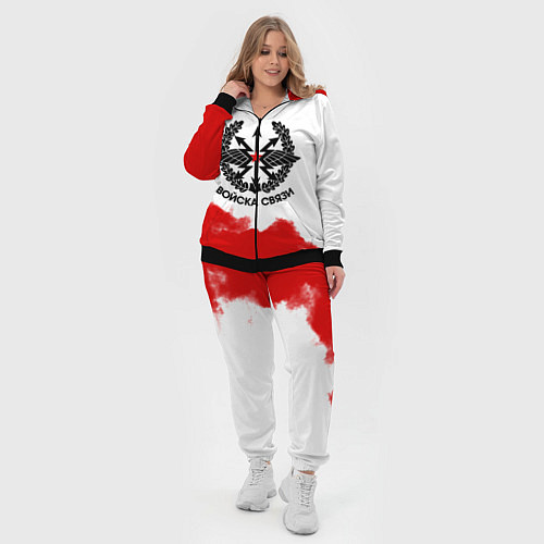 Женский костюм Войска связи / 3D-Черный – фото 4