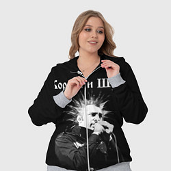 Женский 3D-костюм Король и Шут Анархия спина, цвет: 3D-меланж — фото 2