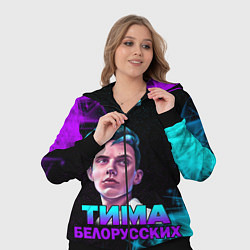 Женский 3D-костюм Тима Белорусских, цвет: 3D-черный — фото 2