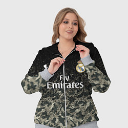 Женский 3D-костюм Real Madrid, цвет: 3D-меланж — фото 2
