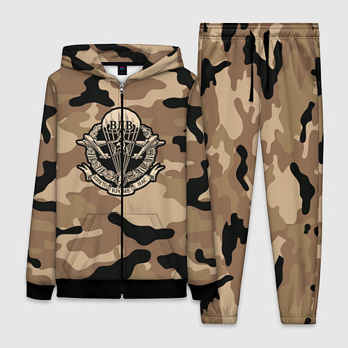 Женский костюм ВДВ СССР / 3D-Черный – фото 1