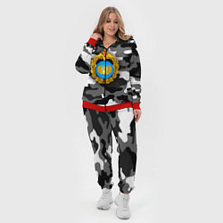 Женский 3D-костюм ВДВ, цвет: 3D-красный — фото 2