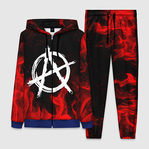 Женский костюм АНАРХИЯ / 3D-Синий – фото 1