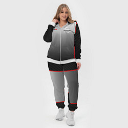 Женский 3D-костюм NISSAN NISMO, цвет: 3D-белый — фото 2