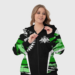 Женский 3D-костюм Пограничные Войска, цвет: 3D-черный — фото 2