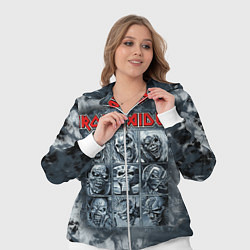 Женский 3D-костюм Iron Maiden, цвет: 3D-белый — фото 2