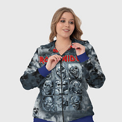 Женский 3D-костюм Iron Maiden, цвет: 3D-синий — фото 2